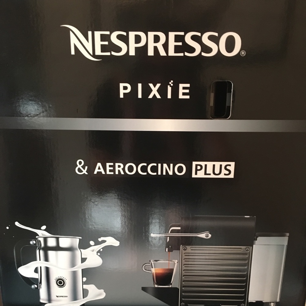 Nespresso Pixie and Aeroccino Plus